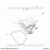 ENGINE, COUVERCLE SOUPAPE