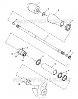 SYSTÈME DE TRANSMISSION SL 700 B964066 AND  INTL. SL 700 I964066 (4935633563B002)
