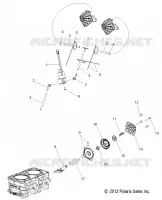 ECHAPPEMENT SOUPAPES AND SOLENOID