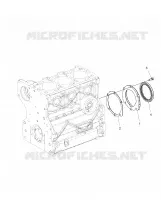 ENGINE, VILEBREQUIN OIL SEAL FLANGE