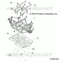 CHASSIS, MAIN FRAME AND SKID PLATES