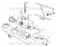 RESERVOIR D'HUILE BIG BOSS 6X6 400L W97AE38A (4940814081A014)