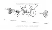 EMBRAYAGE DE TRANSMISSION ASSEMBLY TRAIL BOSS W958527 (4930323032B010)
