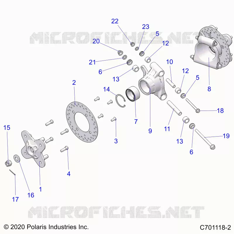 SUSPENSION, PORTE BAGAGES ARRIERE