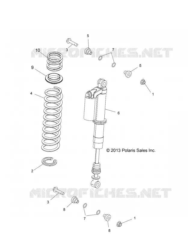 SUSPENSION ARRIERE SUPPORT AMORTISSEUR 