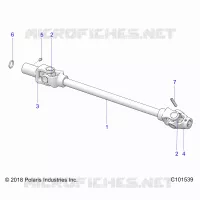 DRIVE TRAIN, ARBRE DE TRANSMISSION AVANT