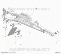 SUSPENSION, TRAILING ARMS