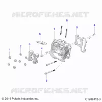 ENGINE, CULASSE ASM