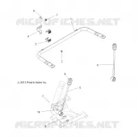 SUSPENSION, BARRE STABILISATRICE ARRIERE