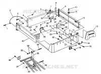 FIXATION BENNE 6X6 400L