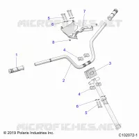 DIRECTION, HANDLEBAR AND CLAMPS