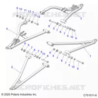 SUSPENSION AVANT CONTROL ARMS