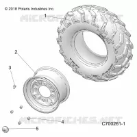ROUES, FRONT