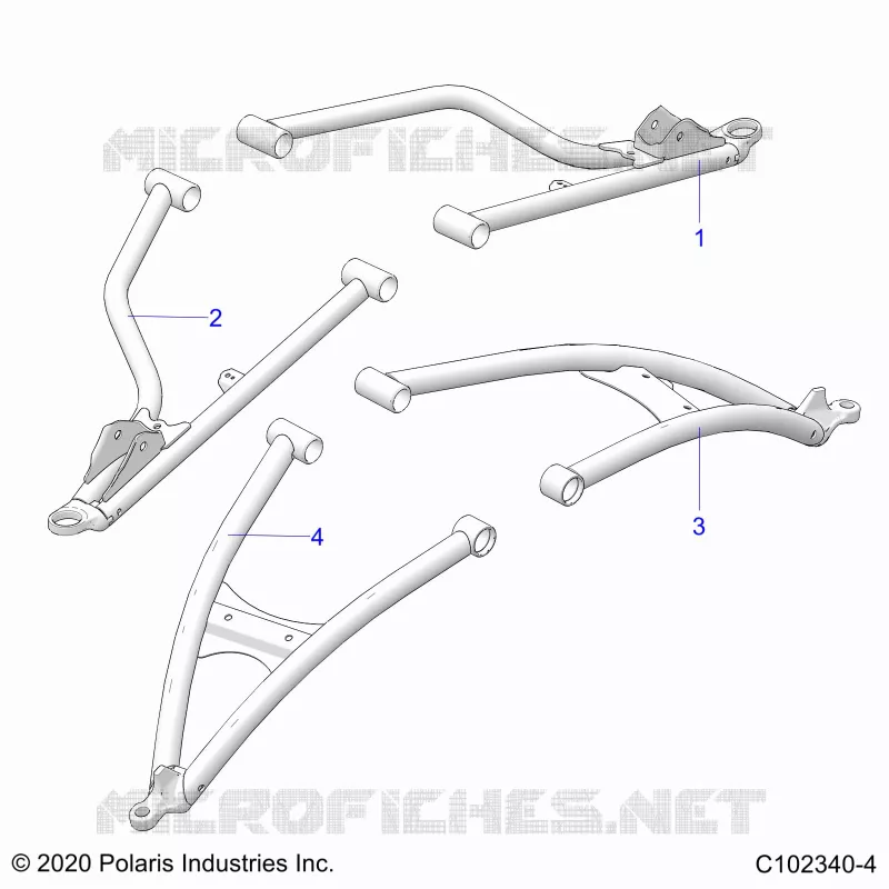 SUSPENSION AVANT A-ARMS