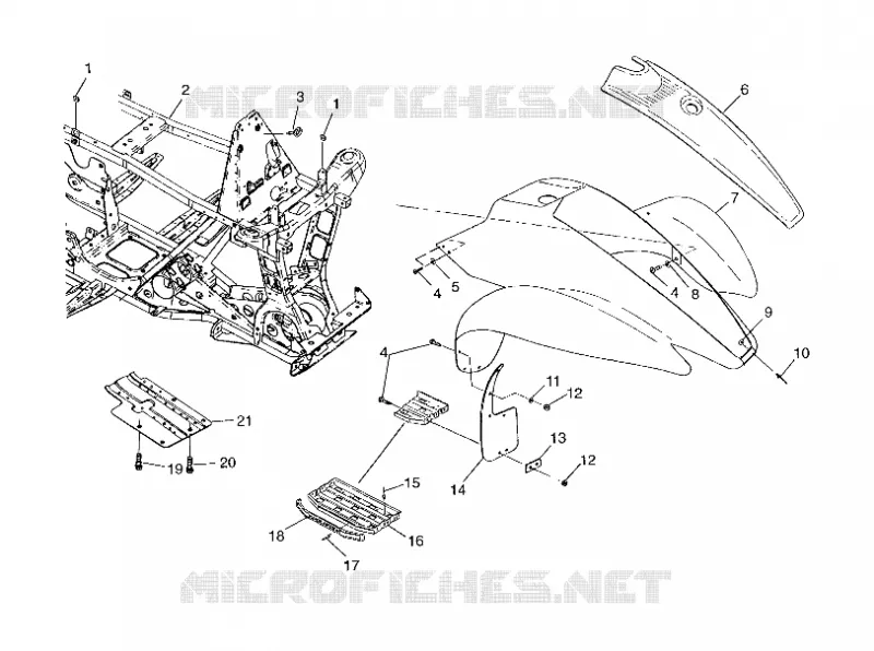 CABINE SCRAMBLER 400L W97BC38C (4939893989A005)