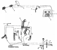 ALLUMAGE ET FAISCEAU ELECTRIQUE 500 EFI E942774 and  EFI SKS E942574 (49274127410010)