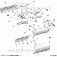 ENGINE, ECHAPPEMENT