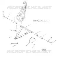 SUSPENSION, A-ARM AND SUPPORT MOUNTING