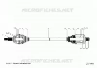 SYSTÃˆME DE TRANSMISSION, FRONT HALFSHAFT