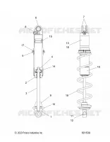 AMORTISSEUR, IFS MONOTUBE