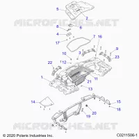 CARROSSERIE ARRIERE RACK