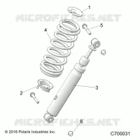 SUSPENSION AVANT SHOCK MOUNTING