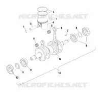 PISTON ET VILEBREQUIN