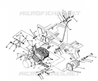 SUPPORT MOTEUR 250 6x6 / W928727 (4922842284006A)