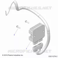 ELECTRICAL, REGULATEUR DE TENSION AND MOUNTING