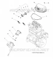 MOTEUR, SUPPORT CORPS DE PAPILLON