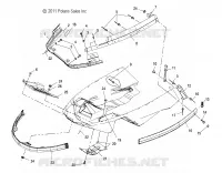CARROSSERIE AVANT BRACES AND PARE CHOCS