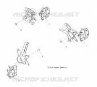 FREIN CALIPER MOUNTING
