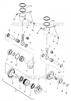 PISTON AND VILEBREQUIN WIDETRAK (4919301930027A)