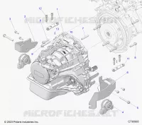 SYSTÃˆME DE TRANSMISSION, TRANSMISSION MOUNTING
