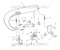 ECHAPPEMENT 500 EFI / 0930674 and  500 EFI SKS / 0930574 (4922962296026A)