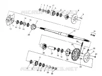 ARBRE DE TRANSMISSION INTERMEDIAIRE 6X6 300 W948730 (4926792679B013)