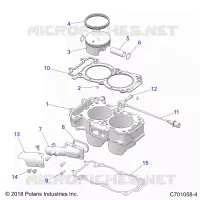 CYLINDRE AND PISTON