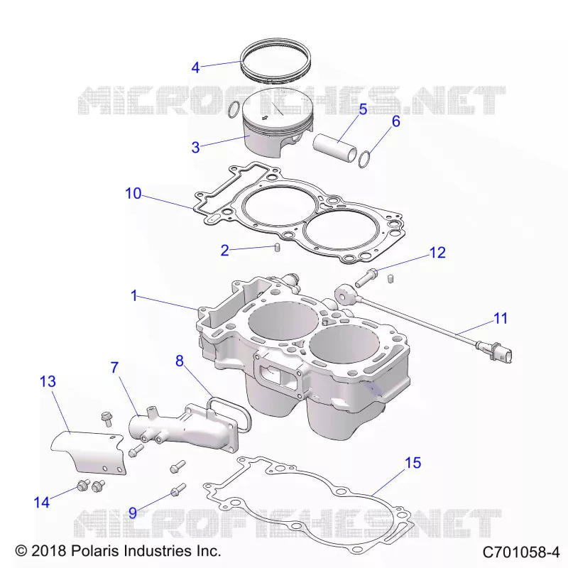 CYLINDRE AND PISTON