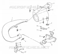 ECHAPPEMENT 700 RMK 0970966, 700 SKS 0970566 and EUROPEAN 700 SKS E97056 (4938573857C004)