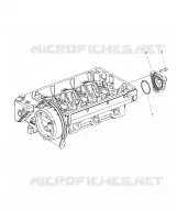 MOTEUR, COVER, 3RD PTO