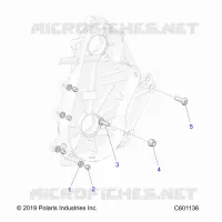 SYSTÃˆME DE TRANSMISSION, CHAINCASE MOUNTING