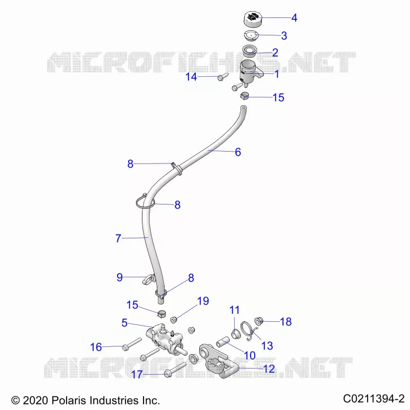BRAKES, BRAKE PEDAL AND MAITRE CYLINDRE