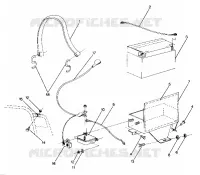 ELECTRIC START COMPONENTS Trail  ES and Deluxe (4916831683021A)
