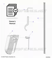 REFERENCES, MANUEL DU PROPRIETAIRE, BELT HOLDER, TOOLS