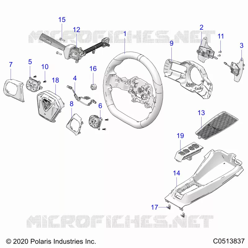 CONTROLS, HAND CONTROLS (R MODELS)