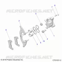 FREIN AVANT CALIPER