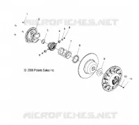 SYSTÈME DE TRANSMISSION, SECONDARY CLUTCH