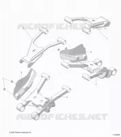 SUSPENSION ARRIERE CONTROL ARMS
