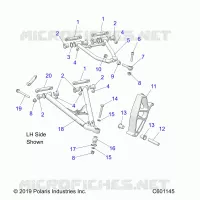 TRIANGLES SUSPENSIONS AVANT 