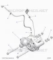 SYSTÃˆME DE TRANSMISSION, FRONT GEARCASE MOUNTING